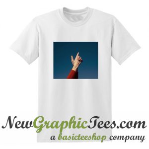 Gun Hand Aesthetic T Shirt