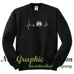 Boston Celtics Heart Beat Sweatshirt