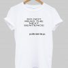 do not read t shirt