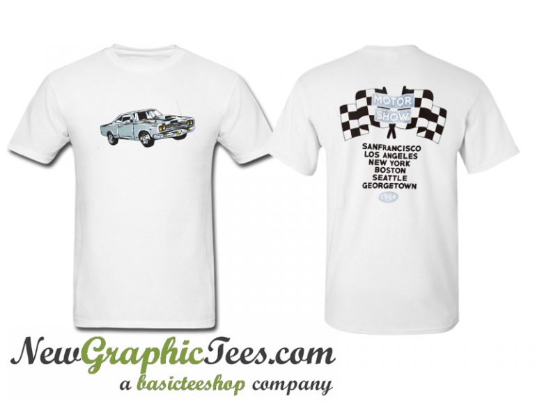 Car Motor Show 1984 T Shirt Twoside