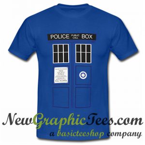 Doctor Who Police Call Box T Shirt