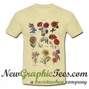 Flower Chart T Shirt