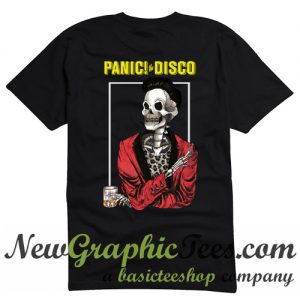 Panic! At The Disco Announce Death Of A Bachelor Tour T Shirt Back