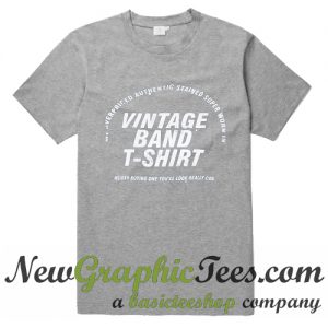 Vintage Band T Shirt