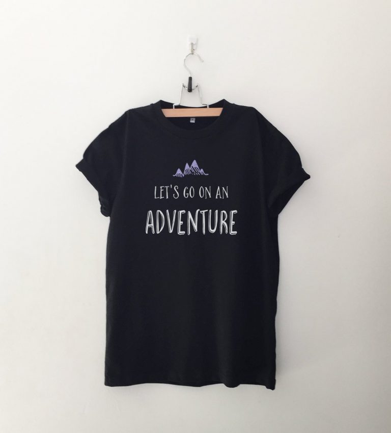 Wanderlust Lets go on an Adventure T Shirt