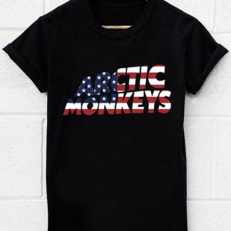 Artic Monkeys American Flag T shirt