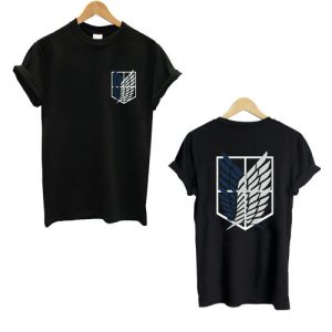 Attack on Titan T Shirt Twoside