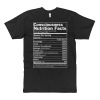 Consciousness Nutrition Facts T-shirt