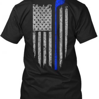 Golf USA Flag T Shirt Back