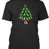 High Heel Christmas Tree T Shirt