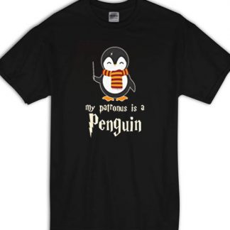 My Patronus Is A Penguin Harry Potter T Shirt