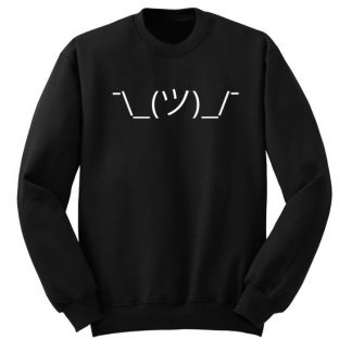 Shrug Emoji Sweatshirt