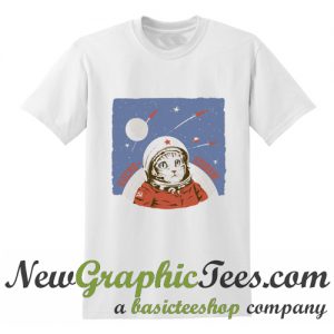 Soviet Space Cat T Shirt