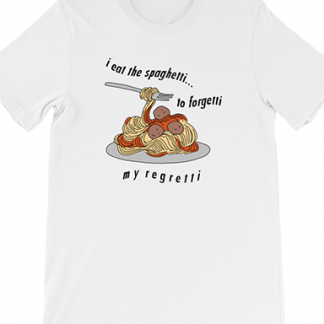 Spaghetti Regretti T Shirt