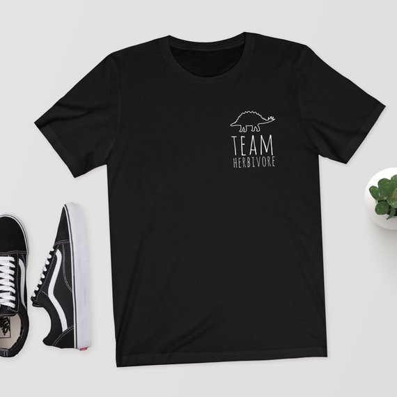 Team Herbivore Pocket Print T-Shirt