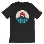 mount fuji japan t shirt - newgraphictees.com mount fuji japan t shirt