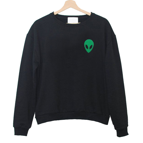 Alien Green Sweatshirt