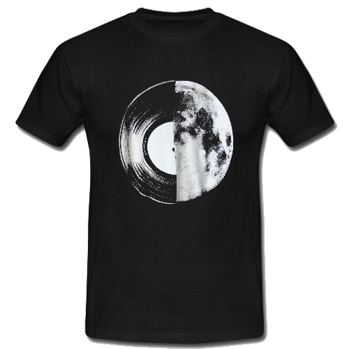 Half Moon Record Album T Shirt