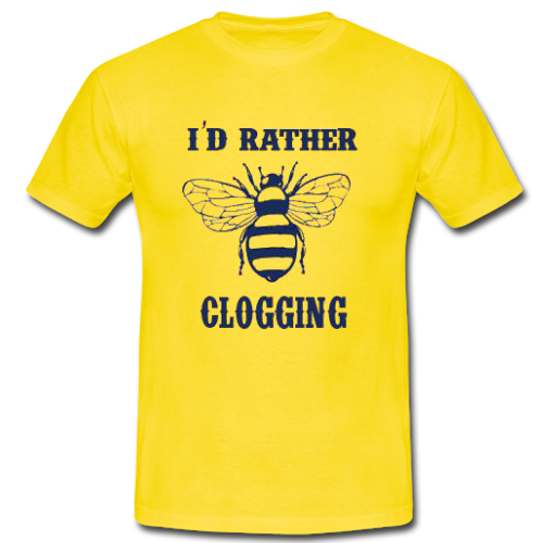 I’d Rather Clogging T shirt