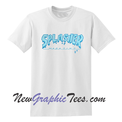 Splasher Thrasher Skateboard Magazine T Shirt