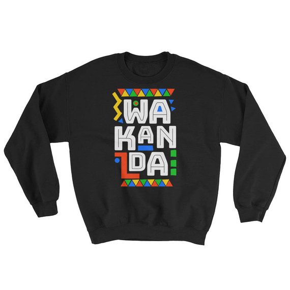 Wakanda tribal pattern sweatshirt