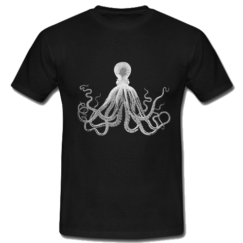 vintage octopus T Shirt
