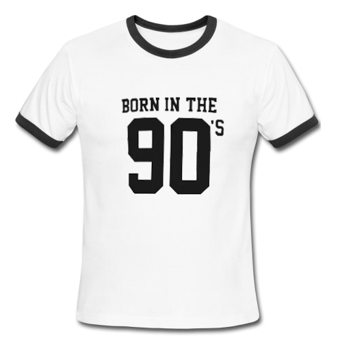 Born in the 90s Ringer Shirt
