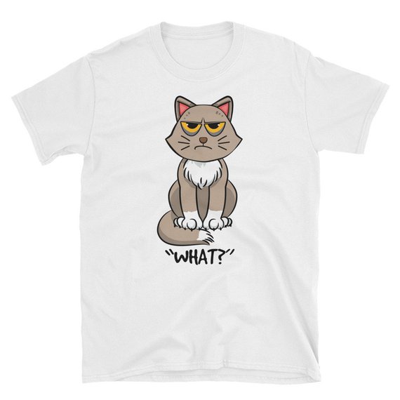 Cat What T Shirt