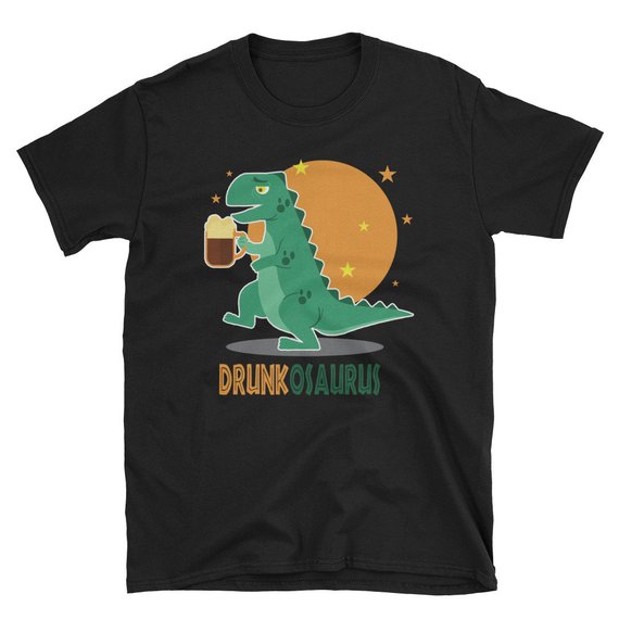 Drunkosaurus Oktoberfest Drunk Dinosaur T Shirt