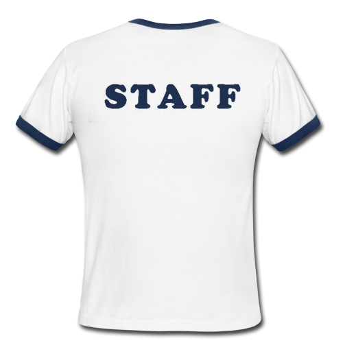 Staff Ringer Shirt Back