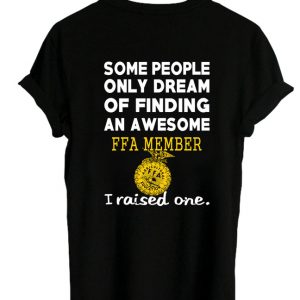 FFA member tshirt back