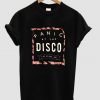 Panic! At The Disco Floral Muscle T Shirt