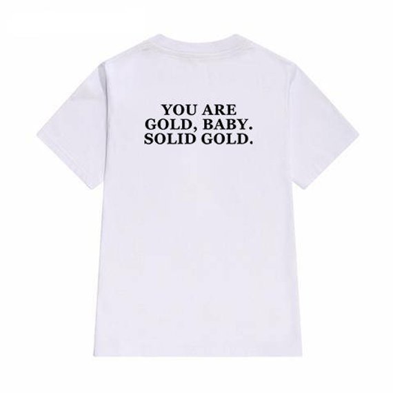 You Are Gold Baby T Shirt Back