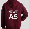 newt a5 hoodie back