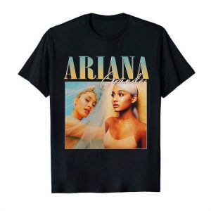 Ariana Grande 90s Vintage Black T-Shirt