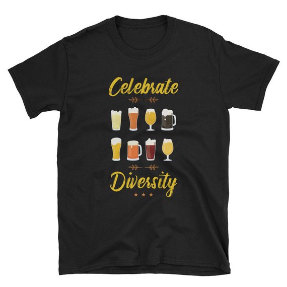 Celebrate Diversity Beers T Shirt