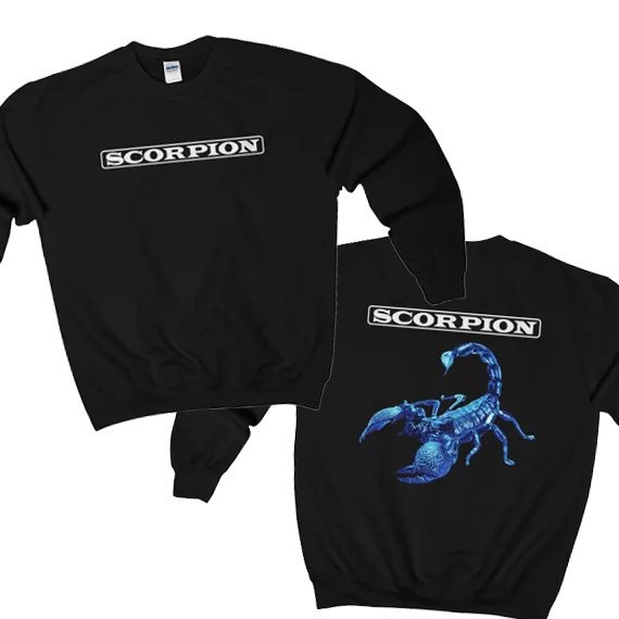 Drake Scorpion 2018 Sweatshirt Twoside