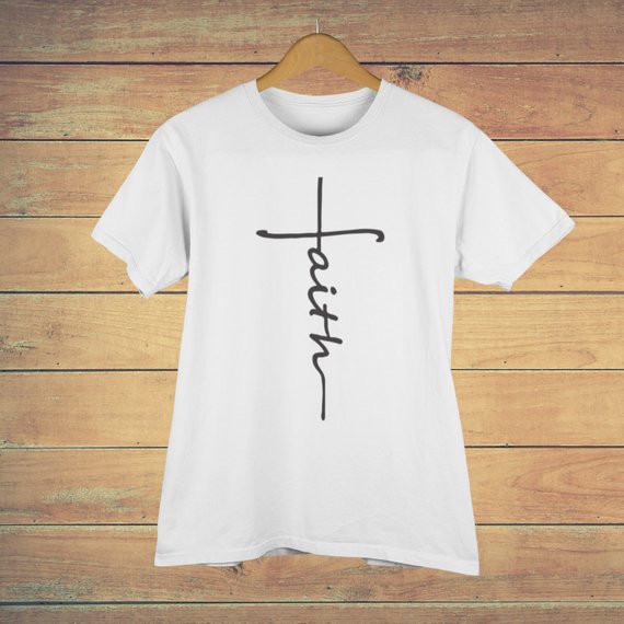 Faith Cross T Shirt