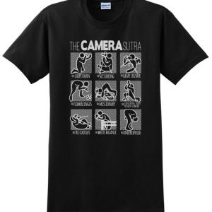 The CAMERA Sutra Photographer Comedy T-Shirt