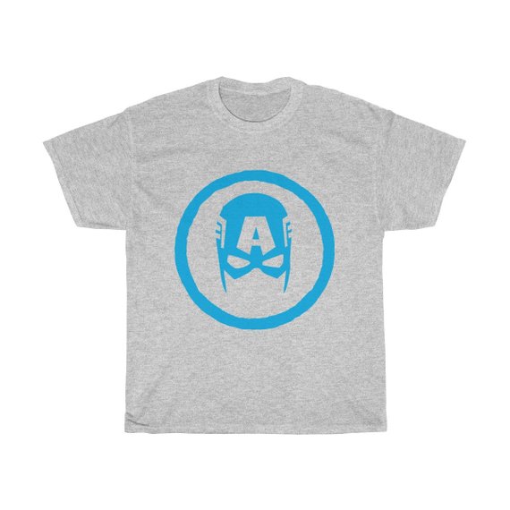 Captain America Simple Mask T Shirt
