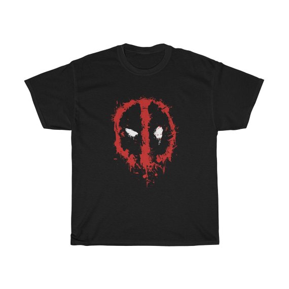 Deadpool Splatter T Shirt