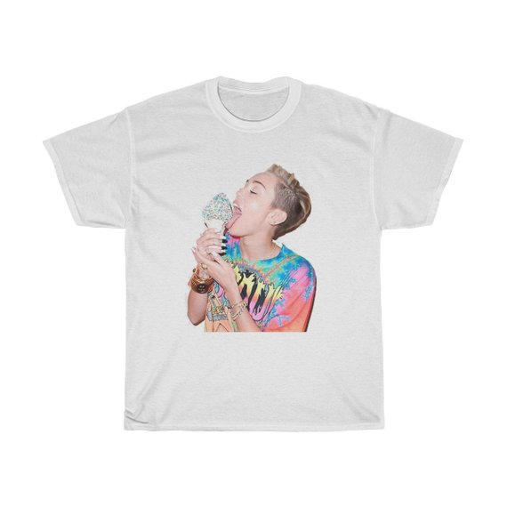 Miley Cyrus Ice Cream T Shirt