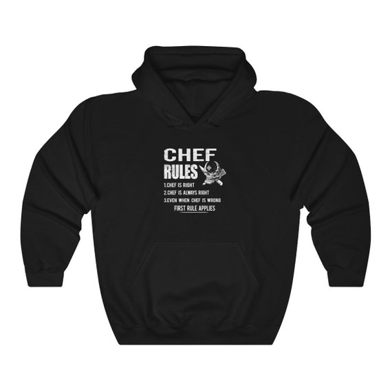 Chef Rules Unisex Heavy Blend Hoodie