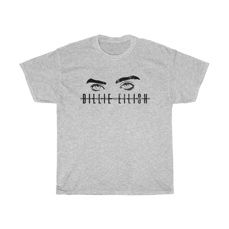 Billie Eilish Eyes Distressed T Shirt