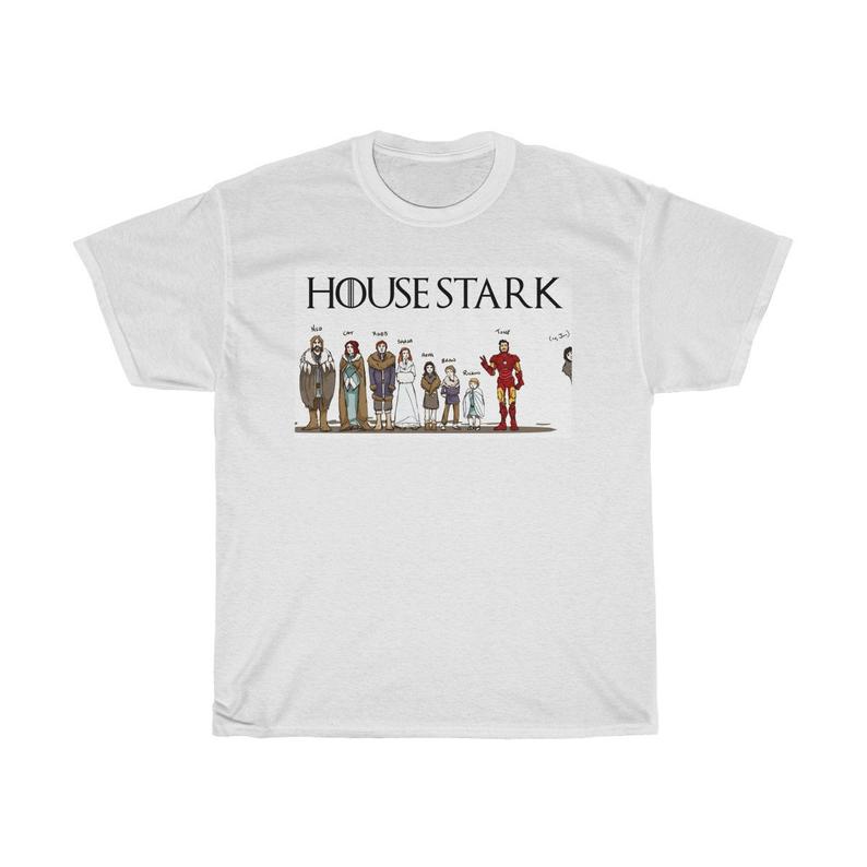 House Stark Game Of Thrones Funny Parody Iron Man Tony Stark T Shirt