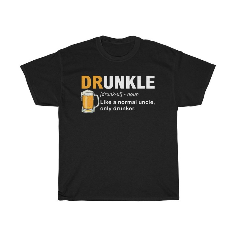 Drunkle Drunk Uncle Definition T Shirt