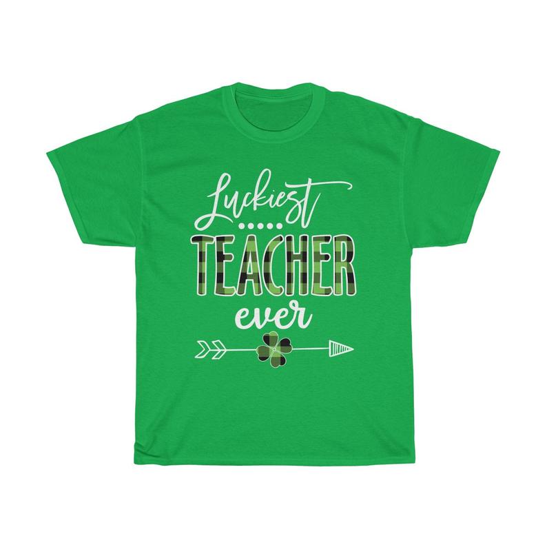 Luckiest Teacher Irish T Shirt