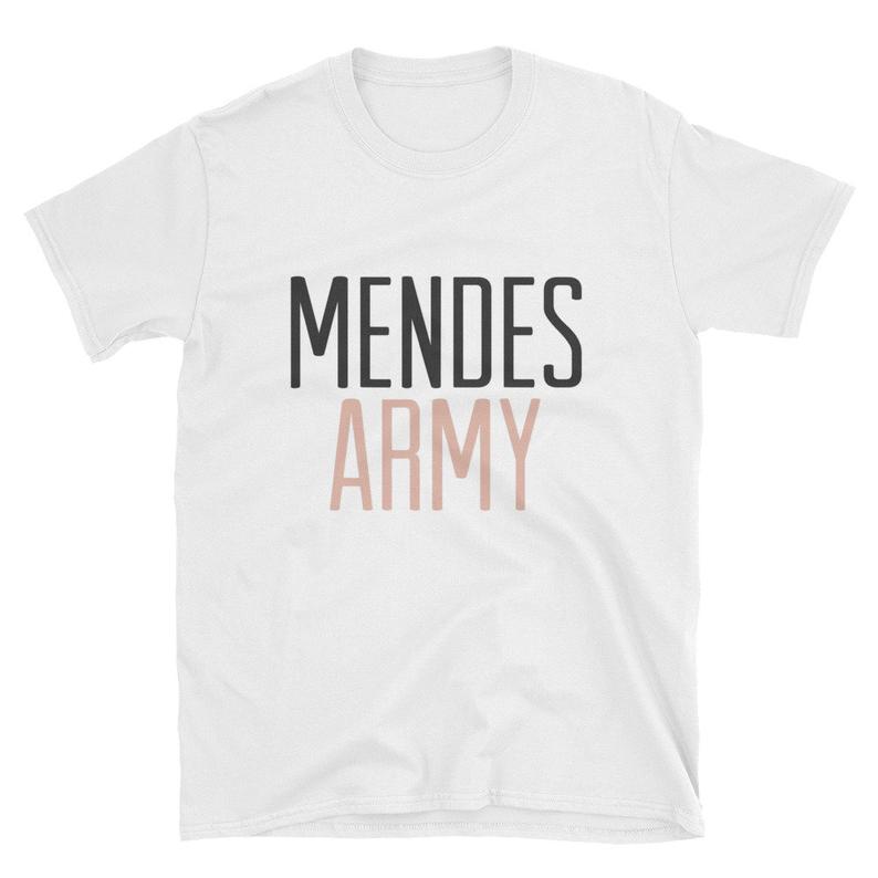 Shawn Mendes army T-shirt
