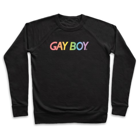GayBoy Gameboy Parody Crewneck Sweatshirt