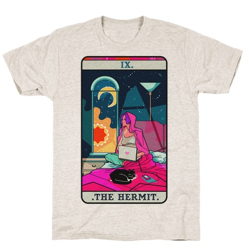 Hermit Tarot Card T Shirt